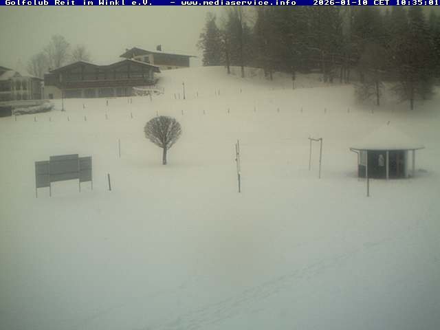 Archiv Foto Webcam Reit im Winkl: Golfplatz
