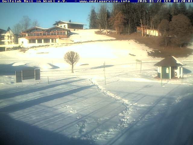 Archiv Foto Webcam Reit im Winkl: Golfplatz