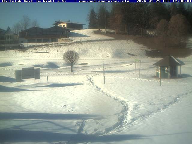 Archiv Foto Webcam Reit im Winkl: Golfplatz