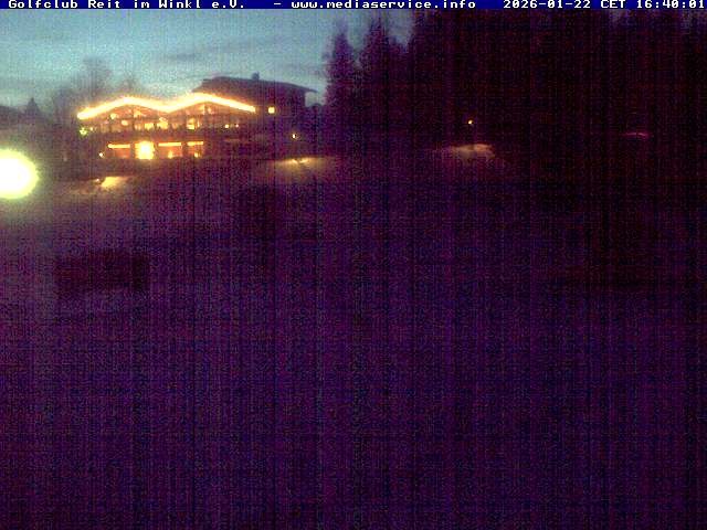 Archiv Foto Webcam Reit im Winkl: Golfplatz