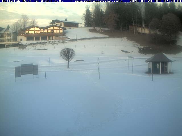 Archiv Foto Webcam Reit im Winkl: Golfplatz