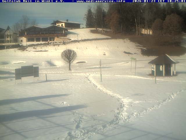 Archiv Foto Webcam Reit im Winkl: Golfplatz