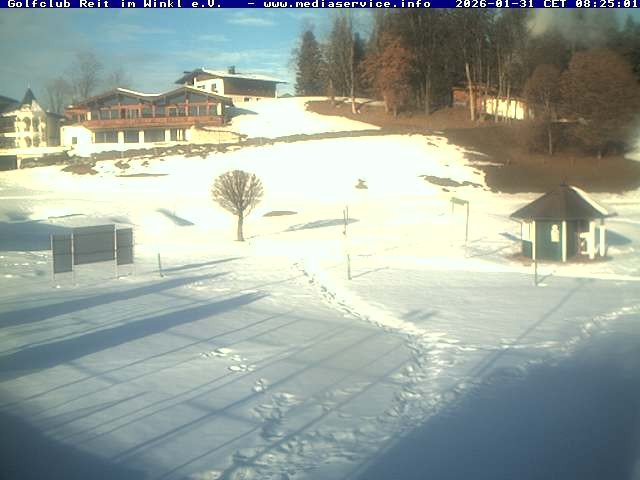 Archiv Foto Webcam Reit im Winkl: Golfplatz