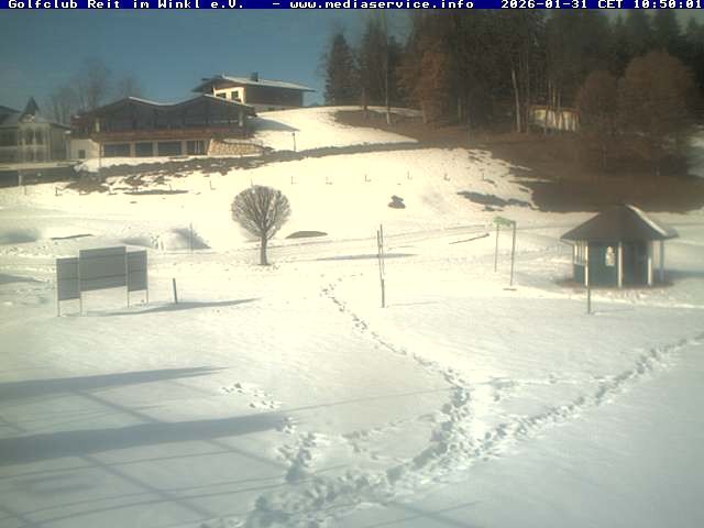 Archiv Foto Webcam Reit im Winkl: Golfplatz