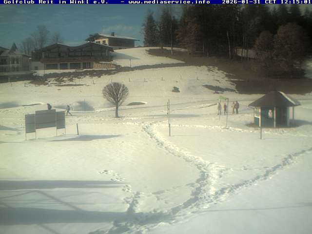 Archiv Foto Webcam Reit im Winkl: Golfplatz
