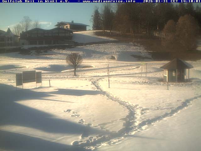 Archiv Foto Webcam Reit im Winkl: Golfplatz