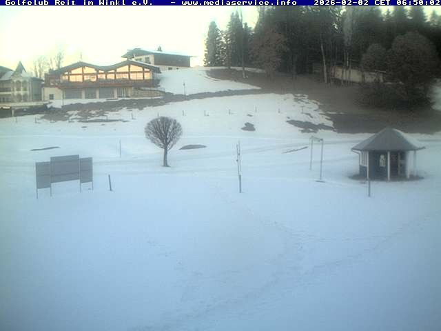 Archiv Foto Webcam Reit im Winkl: Golfplatz
