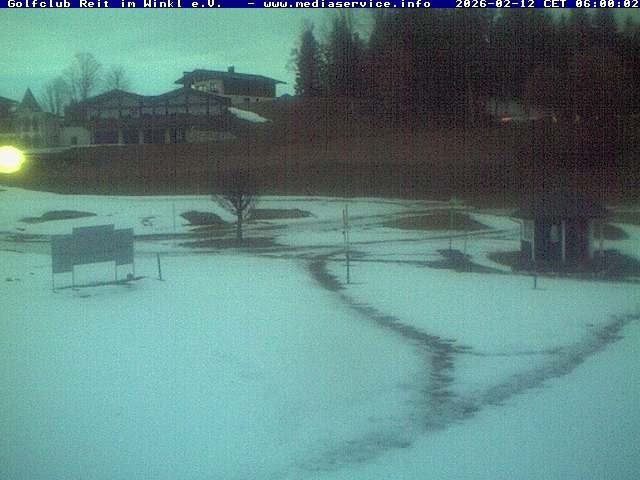 Archiv Foto Webcam Reit im Winkl: Golfplatz
