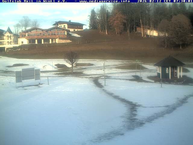 Archived image Webcam Golf course Reit im Winkl-Kössen