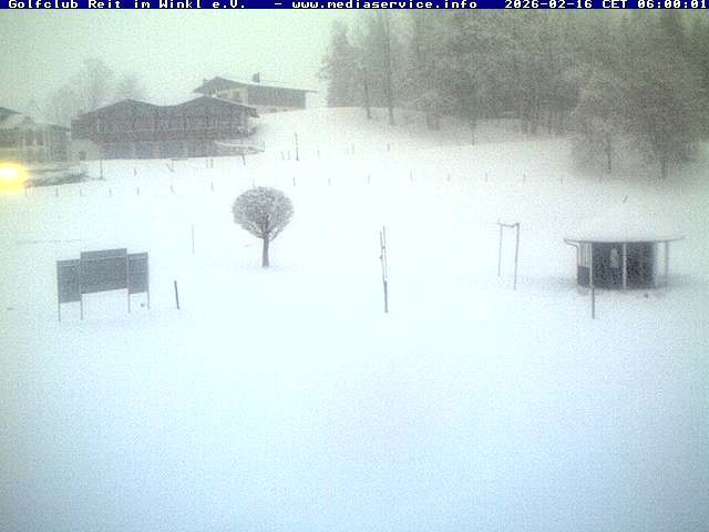Archiv Foto Webcam Reit im Winkl: Golfplatz