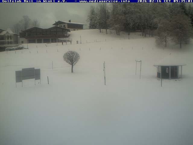 Archiv Foto Webcam Reit im Winkl: Golfplatz