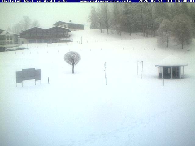 Archiv Foto Webcam Reit im Winkl: Golfplatz