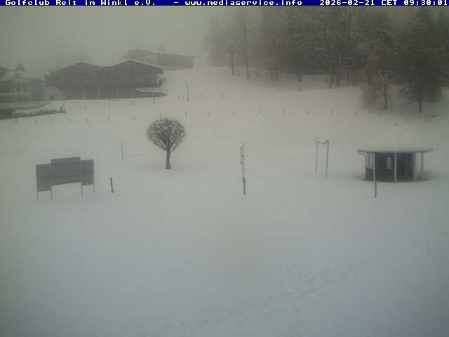 Archiv Foto Webcam Reit im Winkl: Golfplatz