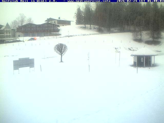 Archiv Foto Webcam Reit im Winkl: Golfplatz