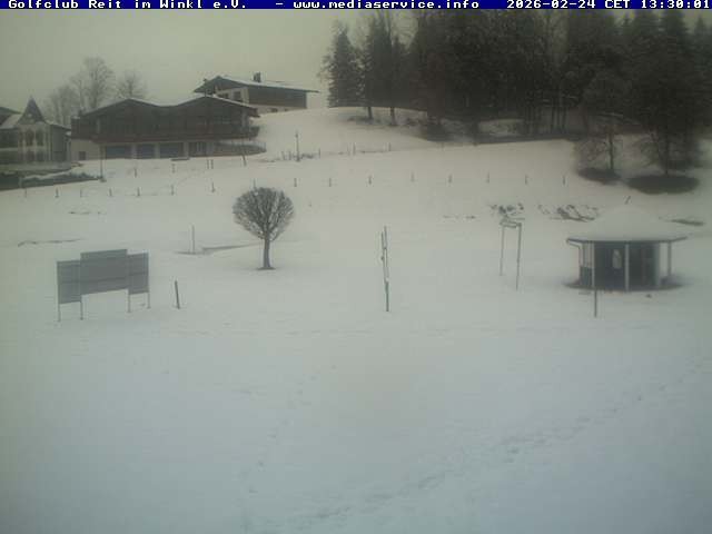 Archiv Foto Webcam Reit im Winkl: Golfplatz