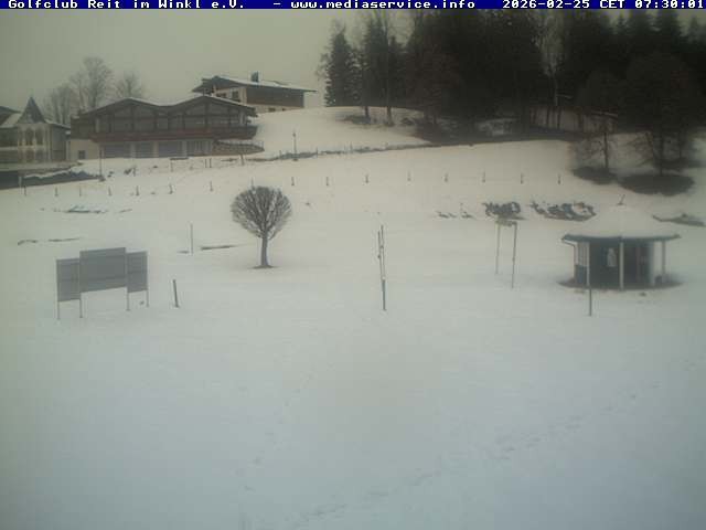 Archiv Foto Webcam Reit im Winkl: Golfplatz