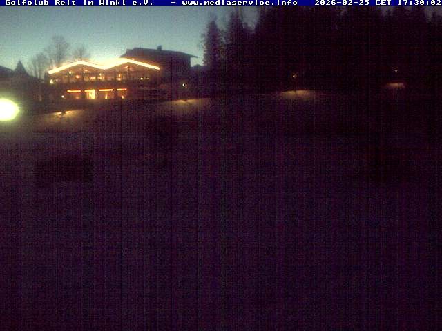 Archiv Foto Webcam Reit im Winkl: Golfplatz