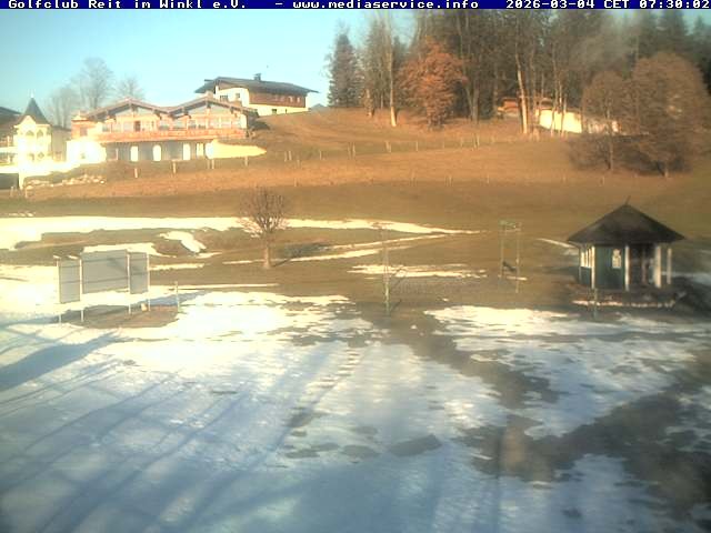 Archived image Webcam Golf course Reit im Winkl-Kössen