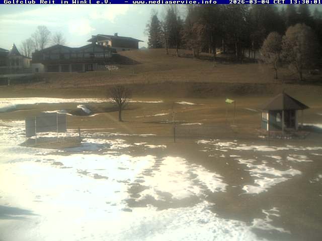 Archiv Foto Webcam Reit im Winkl: Golfplatz