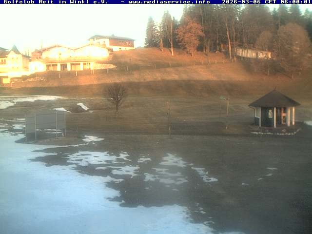 Archiv Foto Webcam Reit im Winkl: Golfplatz