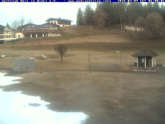Archiv Foto Webcam Reit im Winkl: Golfplatz