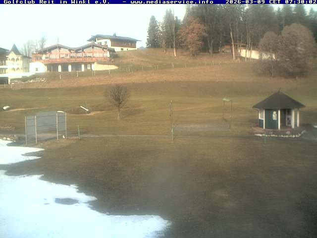 Archiv Foto Webcam Reit im Winkl: Golfplatz