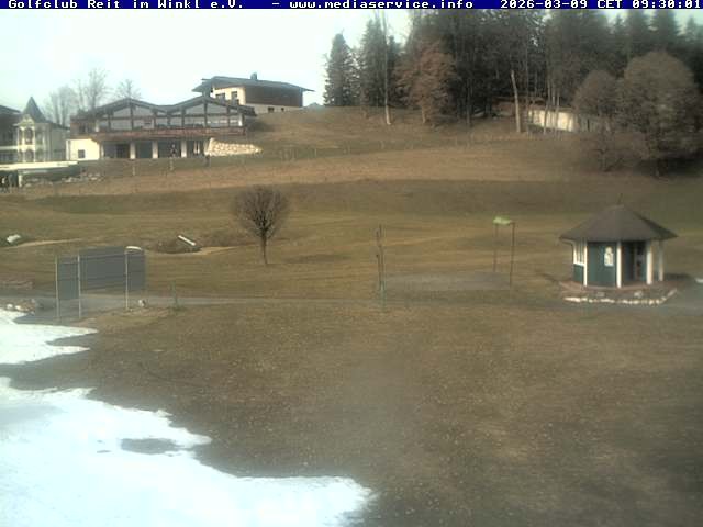 Archiv Foto Webcam Reit im Winkl: Golfplatz