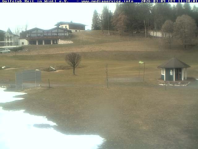 Archiv Foto Webcam Reit im Winkl: Golfplatz