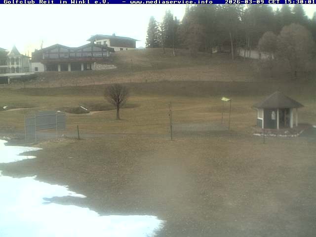 Archiv Foto Webcam Reit im Winkl: Golfplatz