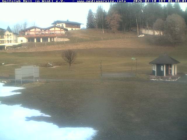 Archiv Foto Webcam Reit im Winkl: Golfplatz