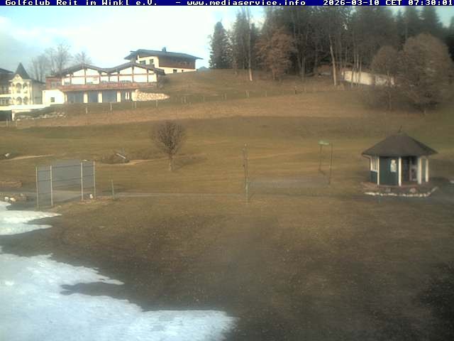 Archiv Foto Webcam Reit im Winkl: Golfplatz