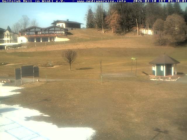 Archiv Foto Webcam Reit im Winkl: Golfplatz