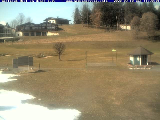 Archiv Foto Webcam Reit im Winkl: Golfplatz