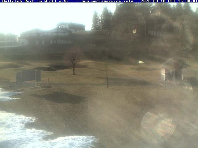 Archiv Foto Webcam Reit im Winkl: Golfplatz