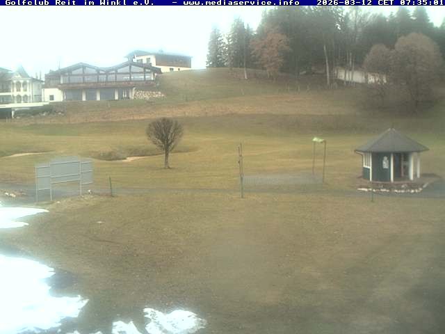 Archiv Foto Webcam Reit im Winkl: Golfplatz