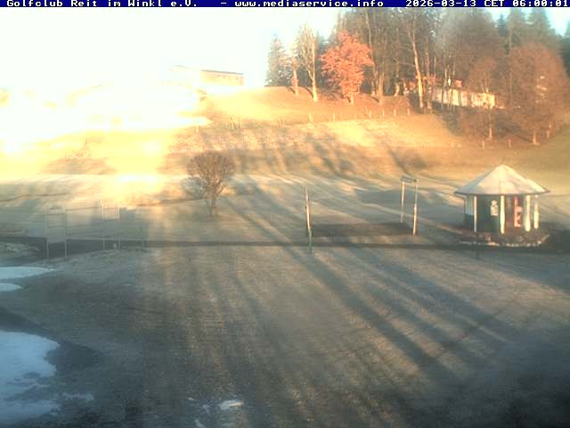 Archiv Foto Webcam Reit im Winkl: Golfplatz