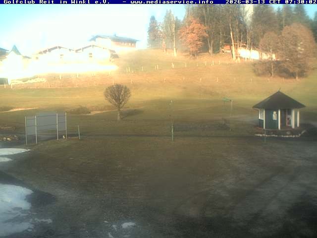 Archiv Foto Webcam Reit im Winkl: Golfplatz