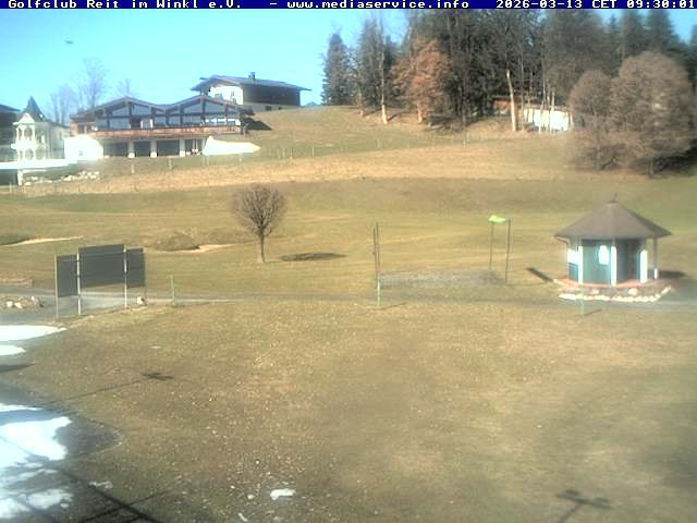 Archiv Foto Webcam Reit im Winkl: Golfplatz