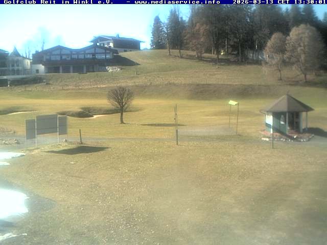 Archiv Foto Webcam Reit im Winkl: Golfplatz