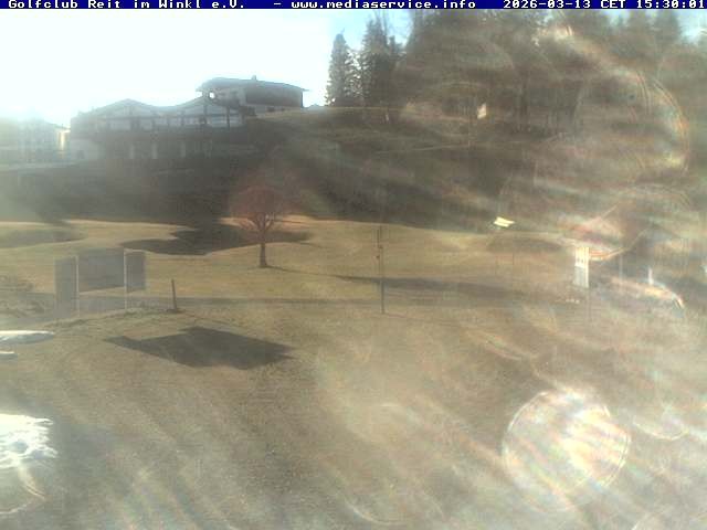 Archiv Foto Webcam Reit im Winkl: Golfplatz