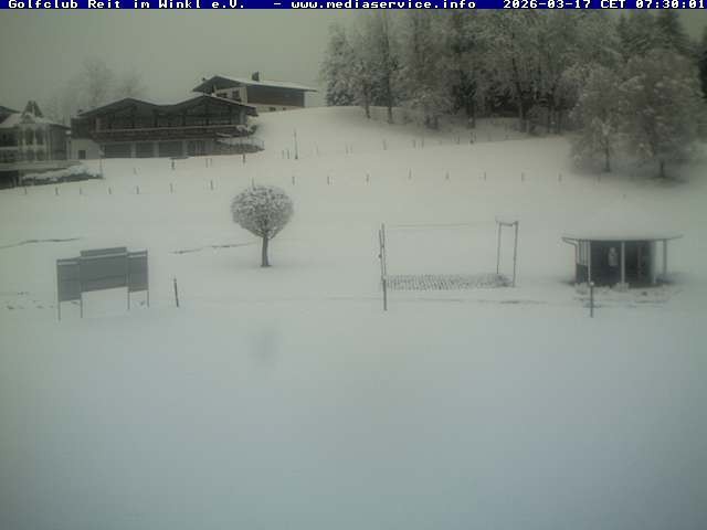 Archiv Foto Webcam Reit im Winkl: Golfplatz