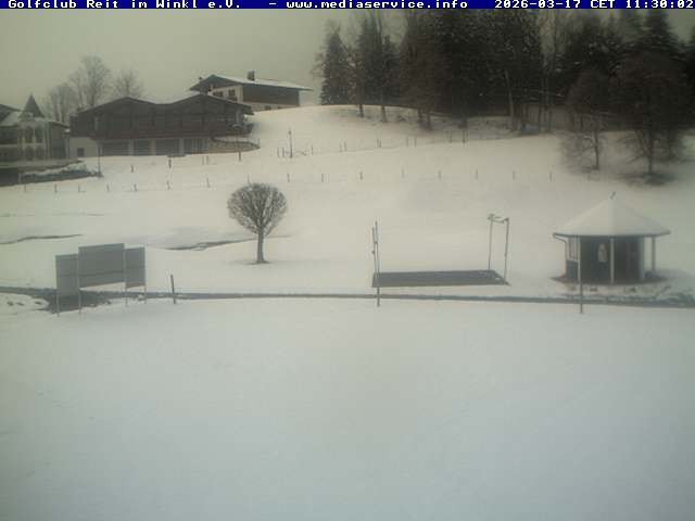 Archiv Foto Webcam Reit im Winkl: Golfplatz