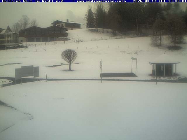 Archiv Foto Webcam Reit im Winkl: Golfplatz