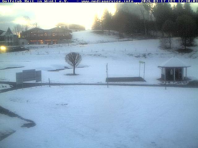 Archiv Foto Webcam Reit im Winkl: Golfplatz