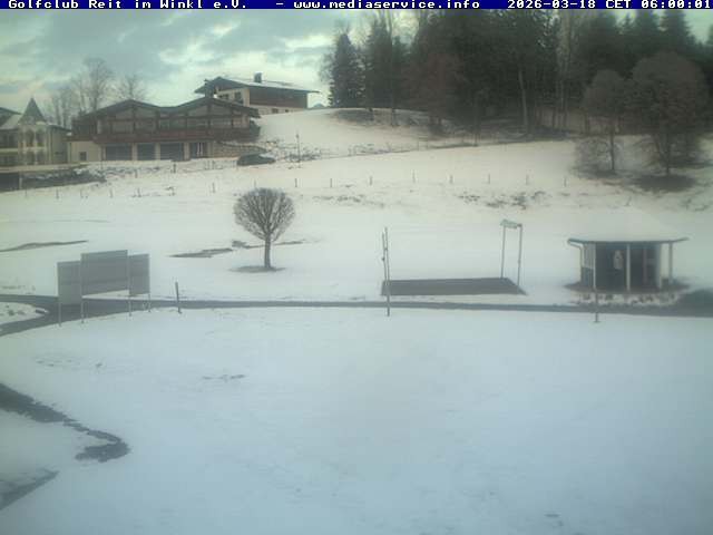 Archiv Foto Webcam Reit im Winkl: Golfplatz