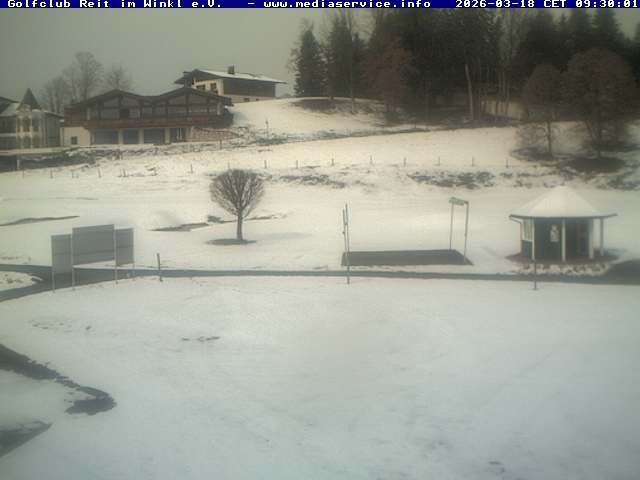 Archiv Foto Webcam Reit im Winkl: Golfplatz