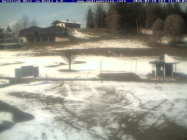 Archiv Foto Webcam Reit im Winkl: Golfplatz