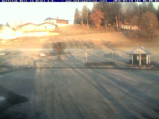 Archiv Foto Webcam Reit im Winkl: Golfplatz