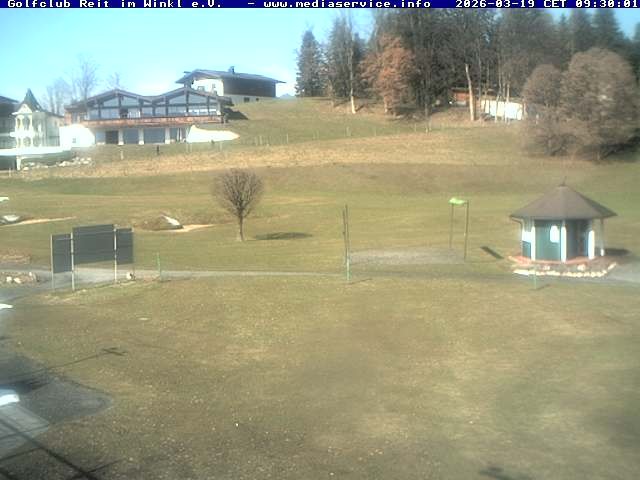 Archived image Webcam Golf course Reit im Winkl-Kössen
