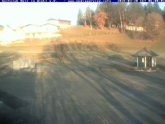 Archiv Foto Webcam Reit im Winkl: Golfplatz